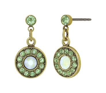 Green - Spell on you earrings (dangling) - Konplott
